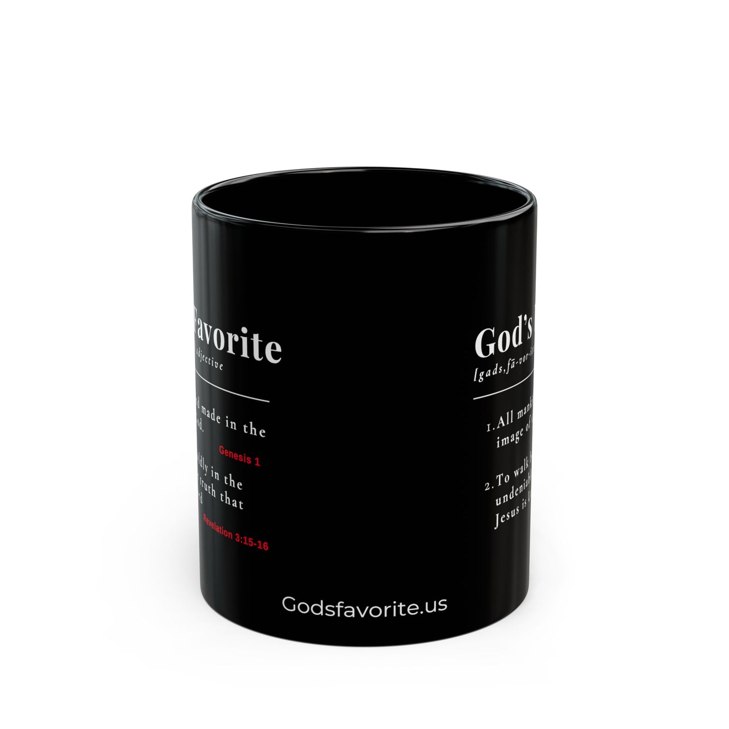 God's Favorite - Definition (Black)