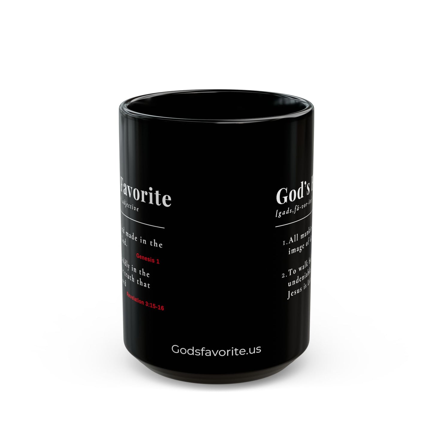 God's Favorite - Definition (Black)