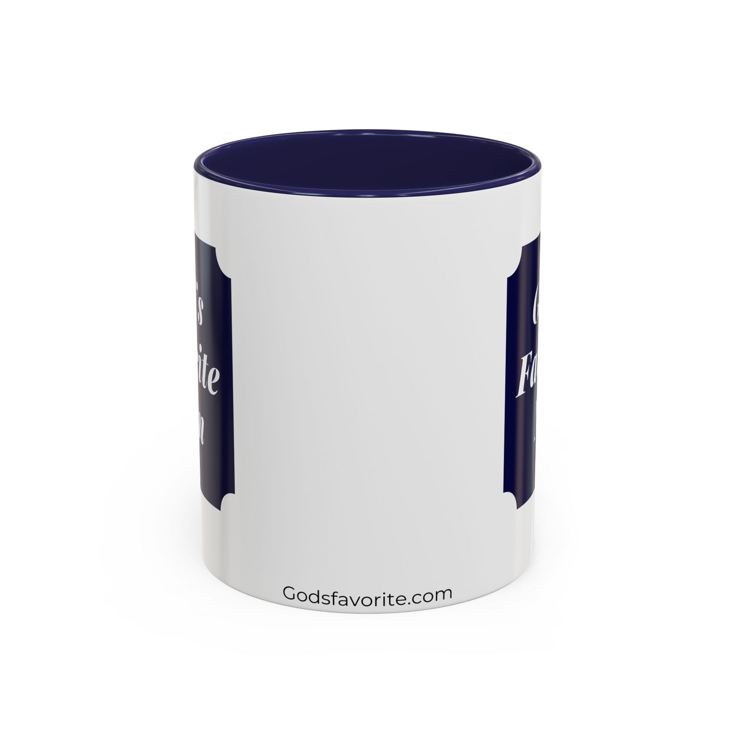 Mug Christian Navy Blue White for Men