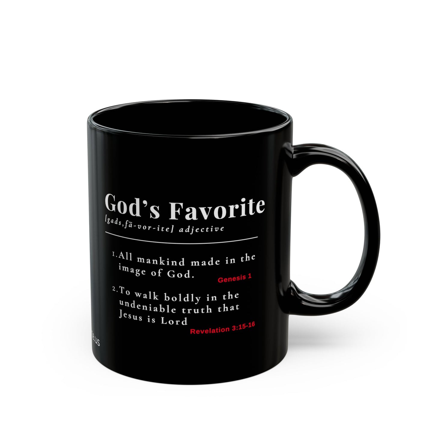 God's Favorite - Definition (Black)