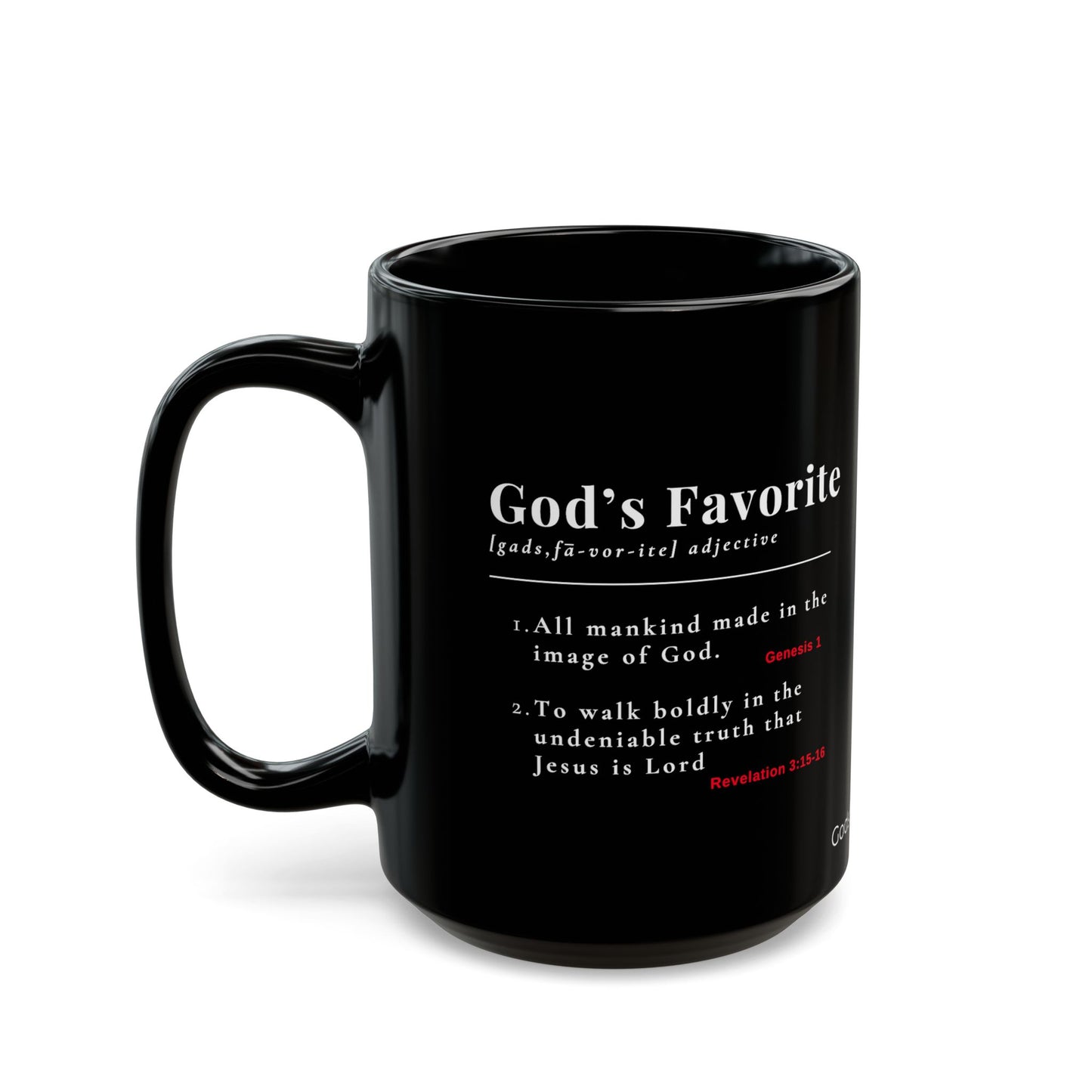 God's Favorite - Definition (Black)