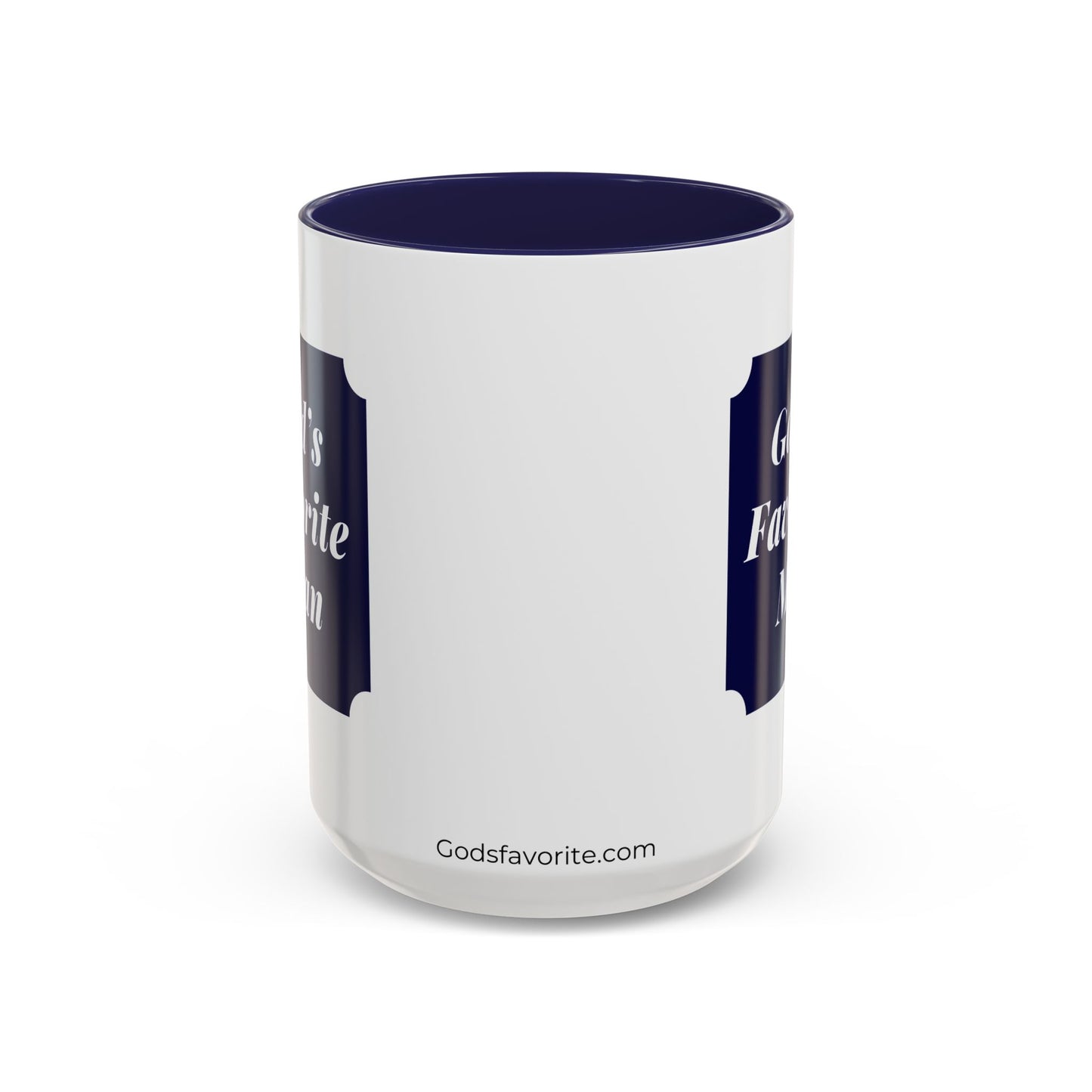 Mug Christian Navy Blue White for Men