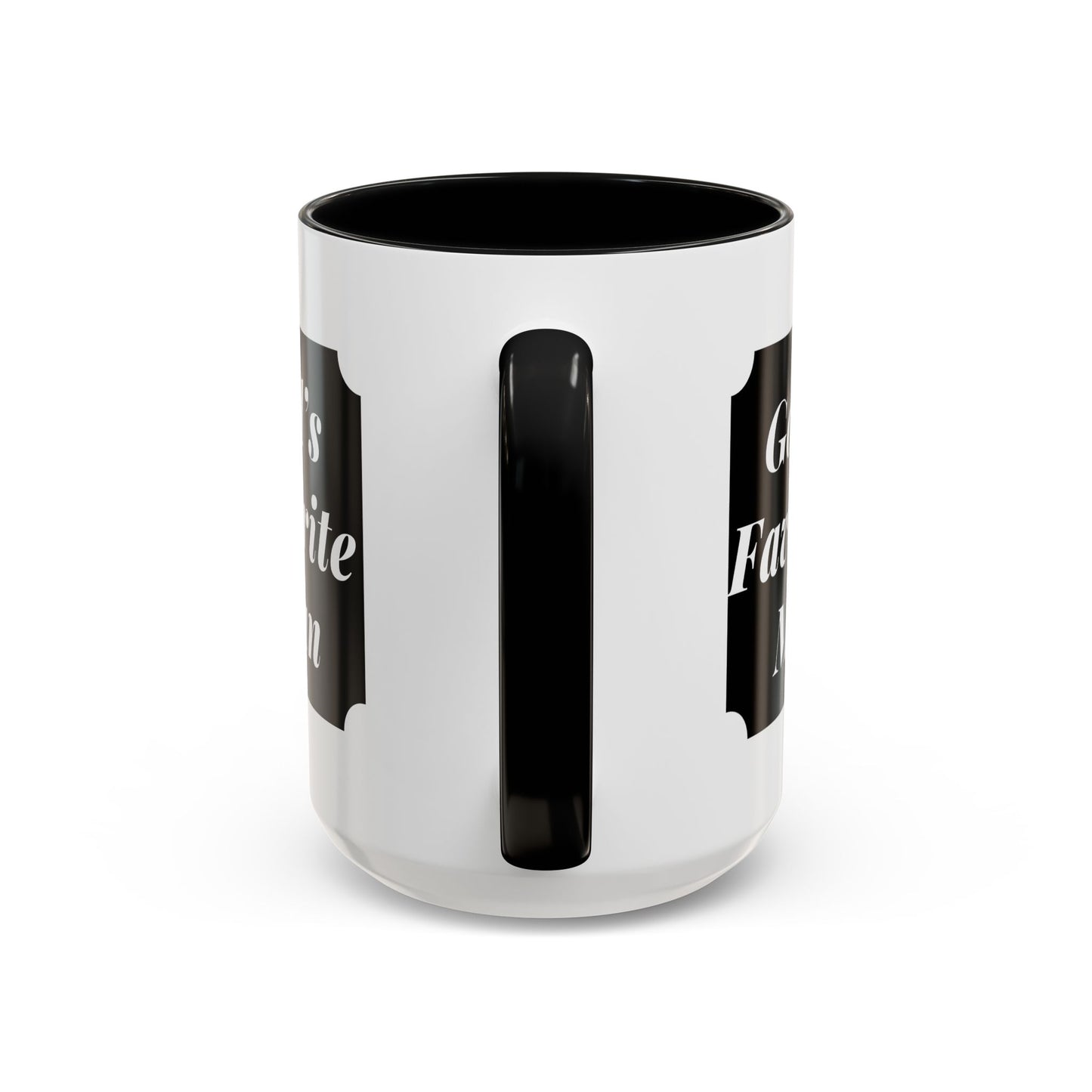 God's Favorite Guy Mug (Black, White)