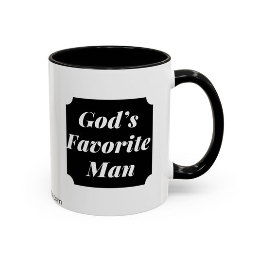 God's Favorite Guy Mug (Black, White)